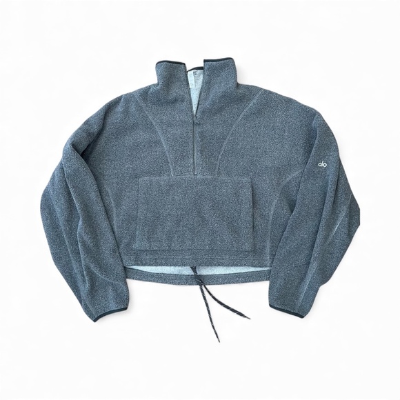 Alo Yoga Yin Yang Half-Zip Fleece Pullover - Picture 2 of 8